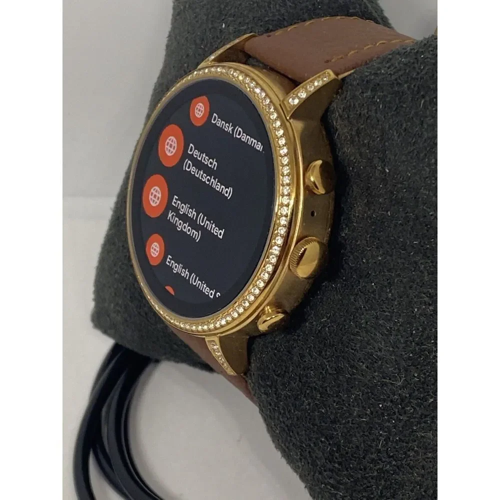 Fossil Gen 4 Authentic Digital Dial Smart Watch Custom Band FTW6015 AB531